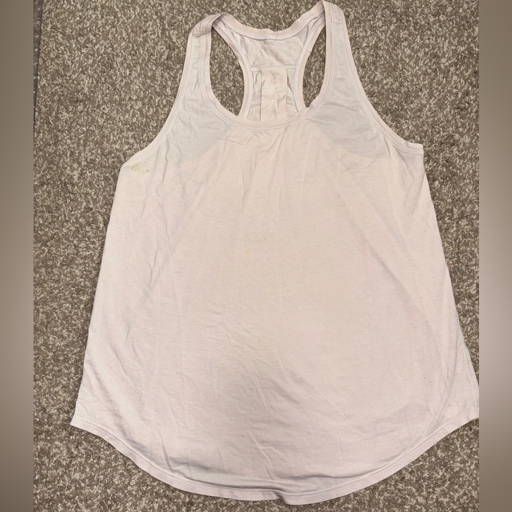 Lululemon Pleated Love Top in Pink Mist